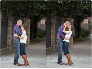 Melanie Grady wedding photography - Nashville engagement photography, Centennial Park, Pedestrian bridge, award winning Nashville wedding photographer, the best photographer in nashville, I Believe in Nashville sign