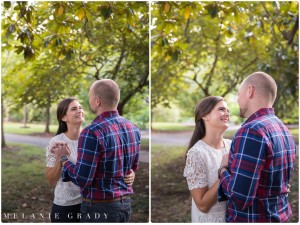 Melanie Grady wedding photography - Nashville engagement photography, Centennial Park, Pedestrian bridge