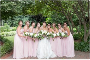 East Ivy Mansion Wedding, Nashville wedding photographer, Melanie Grady, Dream wedding, beautiful fairytale wedding in tennessee, blush bridesmaid dresses, navy tuxedos, rain wedding portrait, glamorous wedding in Nashville, Best Wedding photographer in nashville