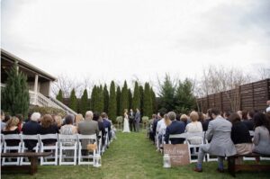 Cordelle outdoor wedding for small weddings