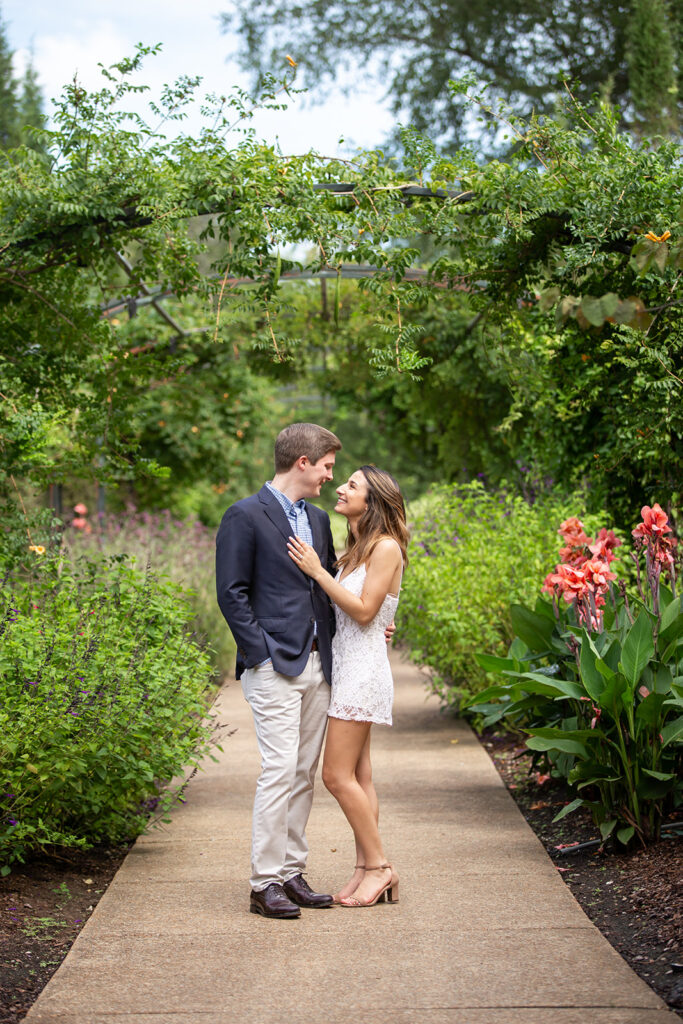 Ryan just asked Lexi to marry him at Cheekwood Botanical Gardens in Nashville.  